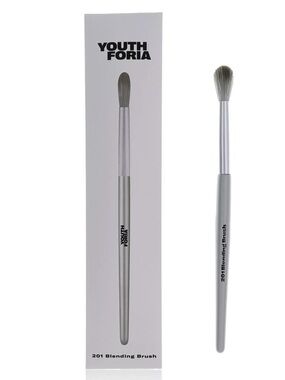 Youth Foria Silver Eyeshadow Blending Brush - 201 Blending Brush